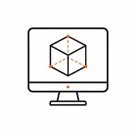 Icon für CAD und Konstruktion